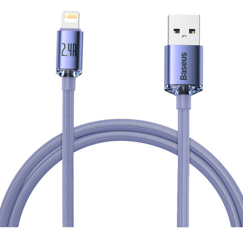 Cable Usb Para iPhone Baseus 1 Metro Carga Rapida 2.4 A