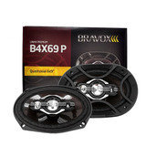 Alto Falante 6x9 Bravox Quadraxial B4x69p 160w Rms