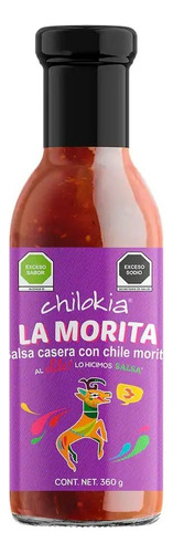 Salsa La Morita Casera De Chile Morita Chilokia 360 G
