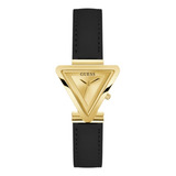 Reloj Guess Mujer Cosmo Dama Watch Resistente Agua Correa Color De La Correa Negro/dorado