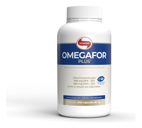 Omegafor Plus Vitafor 990mg Epa 660mg Dha - 240 Cps Original