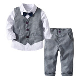 Traje Para Niños, Conjunto De Ropa De Fiesta Para Caballero,