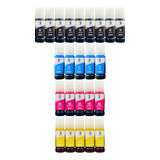 24 Tintas Cmyk Para Epson 544 Compatible L1250 L3250 L1210