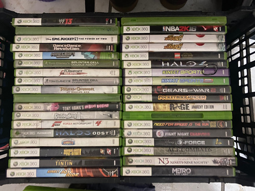 Lote De 36 Juegos Para Xbox 360