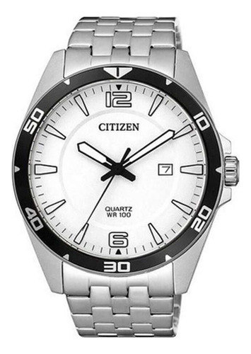 Reloj Citizen Bi505151a Japones 100% Acero 50m Wr Gemma