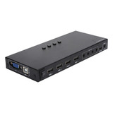 Conmutador Convertidor Kvm Conmutador De Pantalla Vga Multii