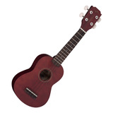 Ukulele Soprano Acústico Natural Fosco Vuk 303 Bc Vogga Cor Marrom