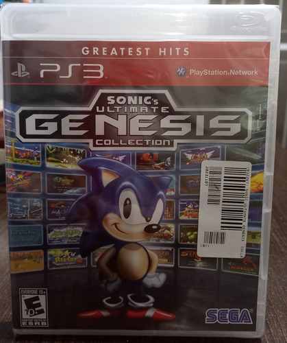 Juego Ps3 Sonic's Ultimate Genesis Collection 