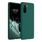 Funda Para Xiaomi Poco F3 De Silicona - Verde Turquesa