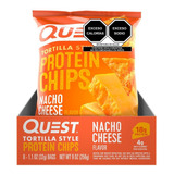 Chips De Proteína Quest Sabor Nachos Con Queso