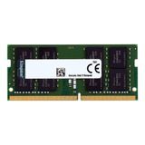 Memoria Ram Valueram Gamer Color Verde  16gb 1 Kingston Kvr26s19d8/16