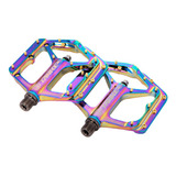 Pedales Bicicleta Coloridos Mtb Aluminio Antideslizantes