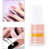 Pegamento Uñas Nail Tips Transparente Postizas Adhesivo F