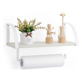 Soporte Toallero De Papel Madera Granja Para Cocina/baño, Or