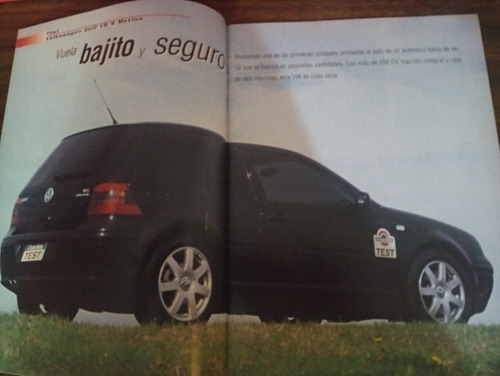 Revista A Todo Motor 92 2002 Vw Golf V6 4 Motion.leer Bien