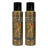 Kit 2 Aspa Nylons Spray Make Perna Escolha Tonalidade 150ml