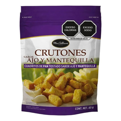 Pack 4 Crutones Mrs. Cubbison's Ajo Y Mantequilla 80g C\u002Fu | Meses sin interés