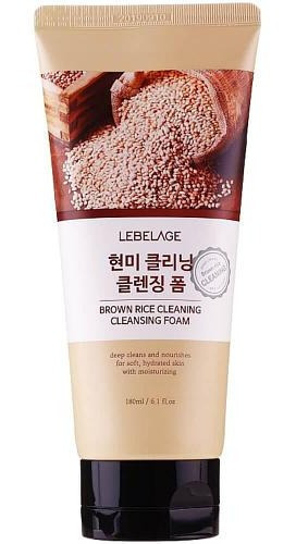 Jabon Espuma Premiun, Limpieza Facial Coreana De Arroz (1pz)