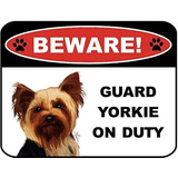 Pcscp Cuidado Guardia Yorkie En Servicio (v1) De 9 Pulgadas 