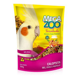 Farinhada Megazoo  Calopsitas Sabor Me, Ovos E Propolis 300g