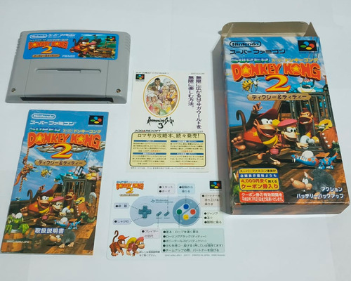 Donkey Kong 2 - Edición Japonesa + Manuales Original