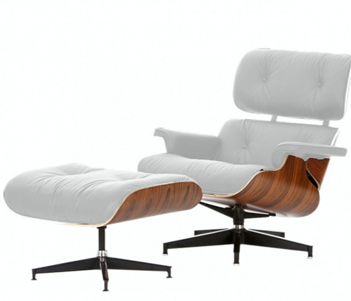 Herman Miller Chaise Lounge Sillon Con Ottoman 