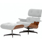 Herman Miller Chaise Lounge Sillon Con Ottoman 