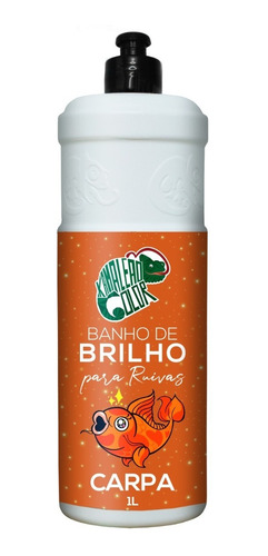 Banho De Brilho Para Ruivas Carpa Kamaleão Color 1 Litro