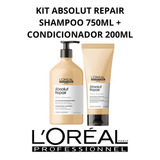 Kit Absolut Repair Loreal Shampoo 750ml+condicionador 200ml