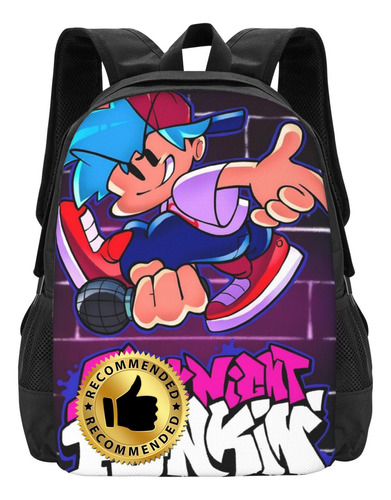 3d Impreso Fri-day Night Anime Fun-kin Mochila Portátil Moch