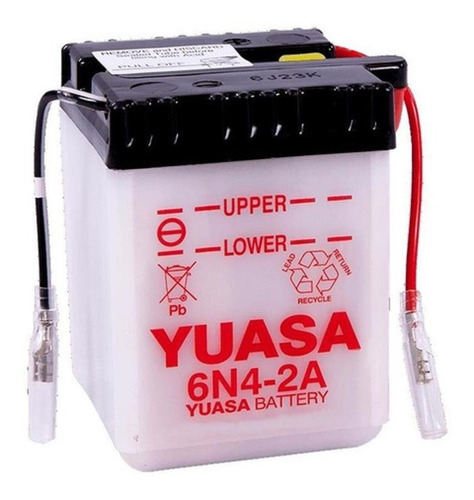 Bateria Yuasa 6n4 2a Ax 100 La Cuadra Motos 