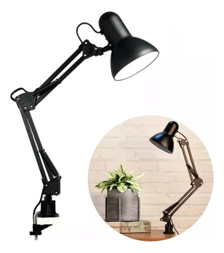 Lampara Velador Led Articulada Escritorio Estudio Morsa Pro