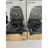 Par De Cores Pioneer Cdj-3000: Preto Estrelado