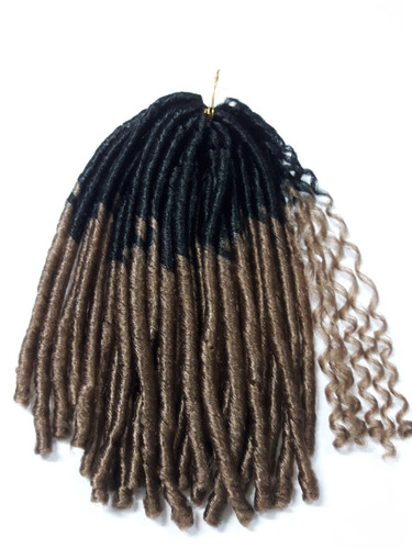 Kit 2 Cabelo Cacheado Dreads Original Nina Softex Crochet