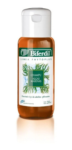 Biferdil Phytoplus Shampoo Algas Marinas Ph Neutro 200ml