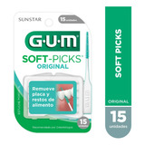 Cepillo Interdental Gum Soft Picks Original 15 U
