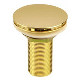Válvula Click De Banheiro Lavatório 7/8 Maior E312d Dourado