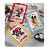 3 Un Pano Atoalhado Mickey E Minnie Dohler