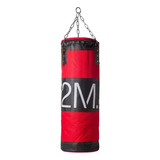 Bolsa Boxeo 90 Cm Cordura Reforzada Profesional Box Rojo