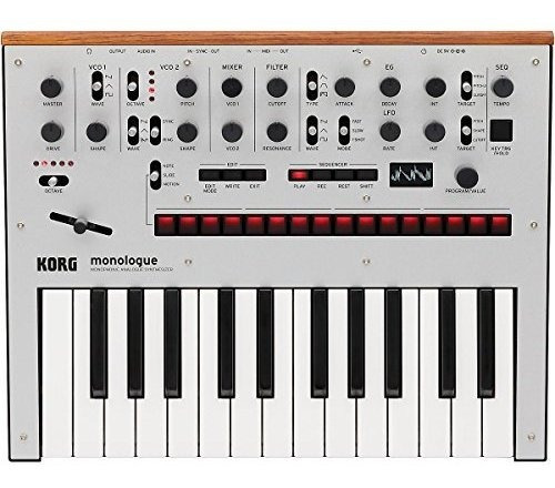 Korg Monologue Sintetizador Analogico Monofonico Con Prese