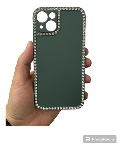 Funda Silicona Strass Para iPhone 7 8 11 12 13 14 15