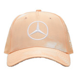 Gorra Mercedes Lewis Hamilton F1 Singapur Rosa Rusell