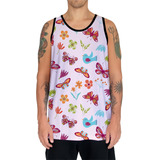 Camiseta Regata Borboletas Natureza Flores Novidade Hd 9