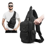 Mochila Pechera Mariconera Maletín Lonchera Bolsa Táctica Cruzada Molle Multiformas De Viaje Trabajo Porta Arma Cartera 