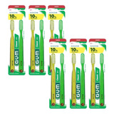 Combo X6 Gum Cepillo Dental Classic 411 Suave