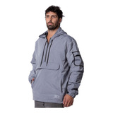 Campera Rompeviento Rompevientos Anorak Vcp Grey 0104