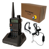 Radio Uv5r Comunicador Walk Tok Portatil Uhf Vhf Airsoft +fn