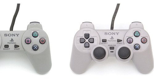 Control Sony Playstation 1 Blanco
