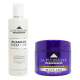 Mascara Matizador Silver La Puissance 250ml+shampoo Neutro