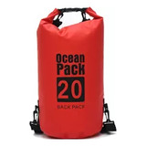 Bolso Seco Impermeable 20l Rojo